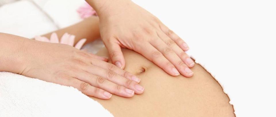 massage du ventre